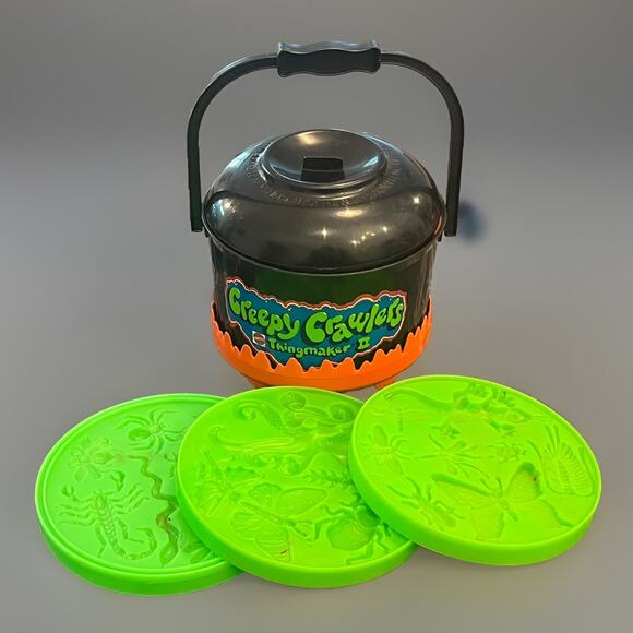 VTG 1978 Mattel Creepy Crawler’s Thingmaker II 2 Thing Maker Toy Classic Crawler - Picture 1 of 8